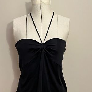 EMILIO PUCCI RUCHED HALTER TOP - S